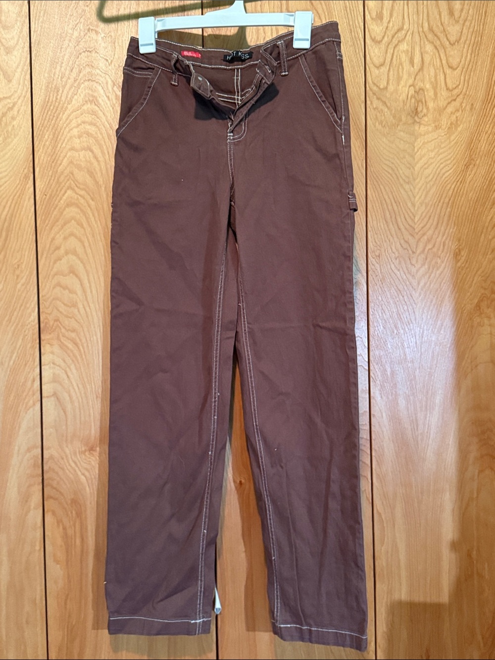Hot Kiss Brown Work Chinos